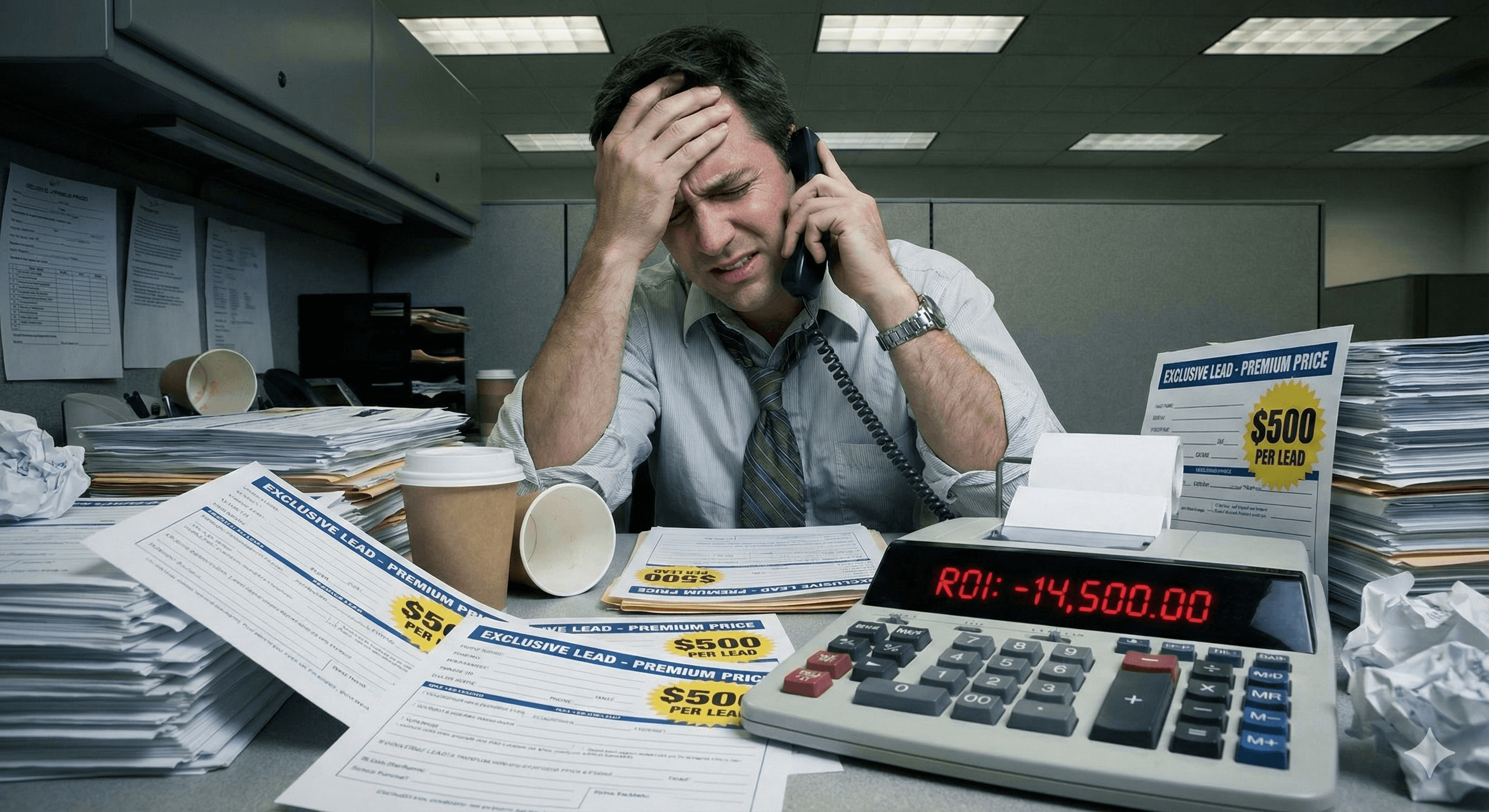 Insurance agent frustrated with expensive exclusive leads that don't convert