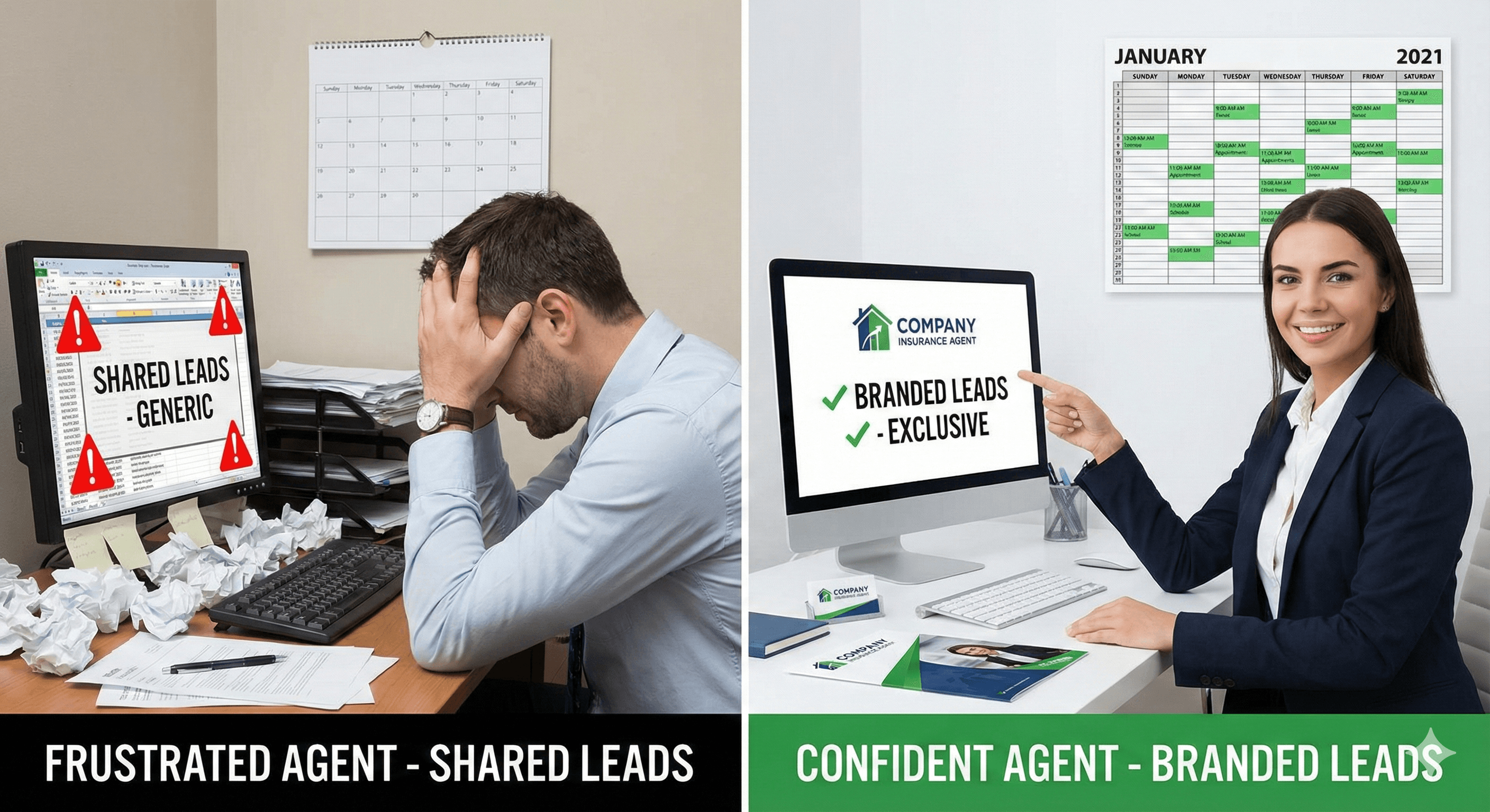 Comparison: Buying life leads vs branded life lead system